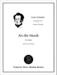 An die Musik SATB choral sheet music cover